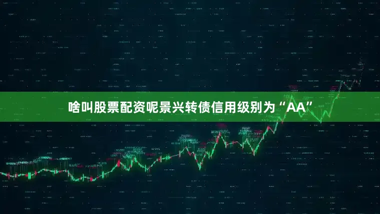 啥叫股票配资呢景兴转债信用级别为“AA”